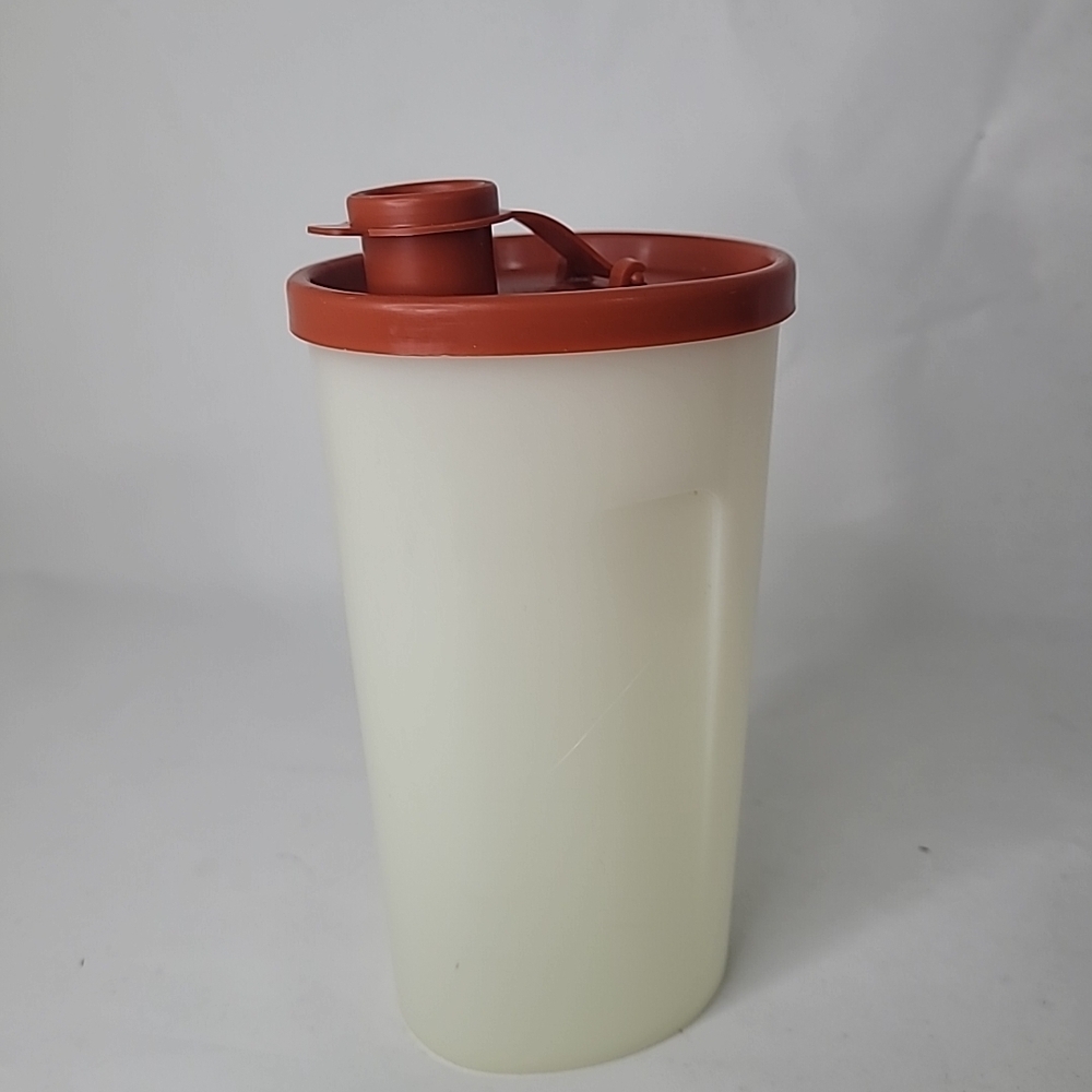 Vtg Tupperware 2 Cup Sweet Saver Syrup Container Pitcher 640 w/ Lid 641 642